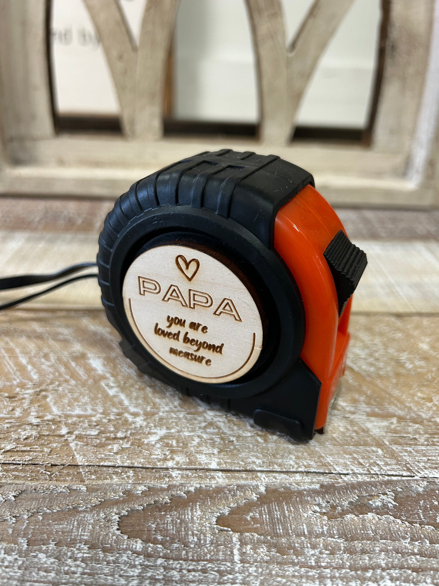 Dad + Papa + Grandpa Tape Measurer