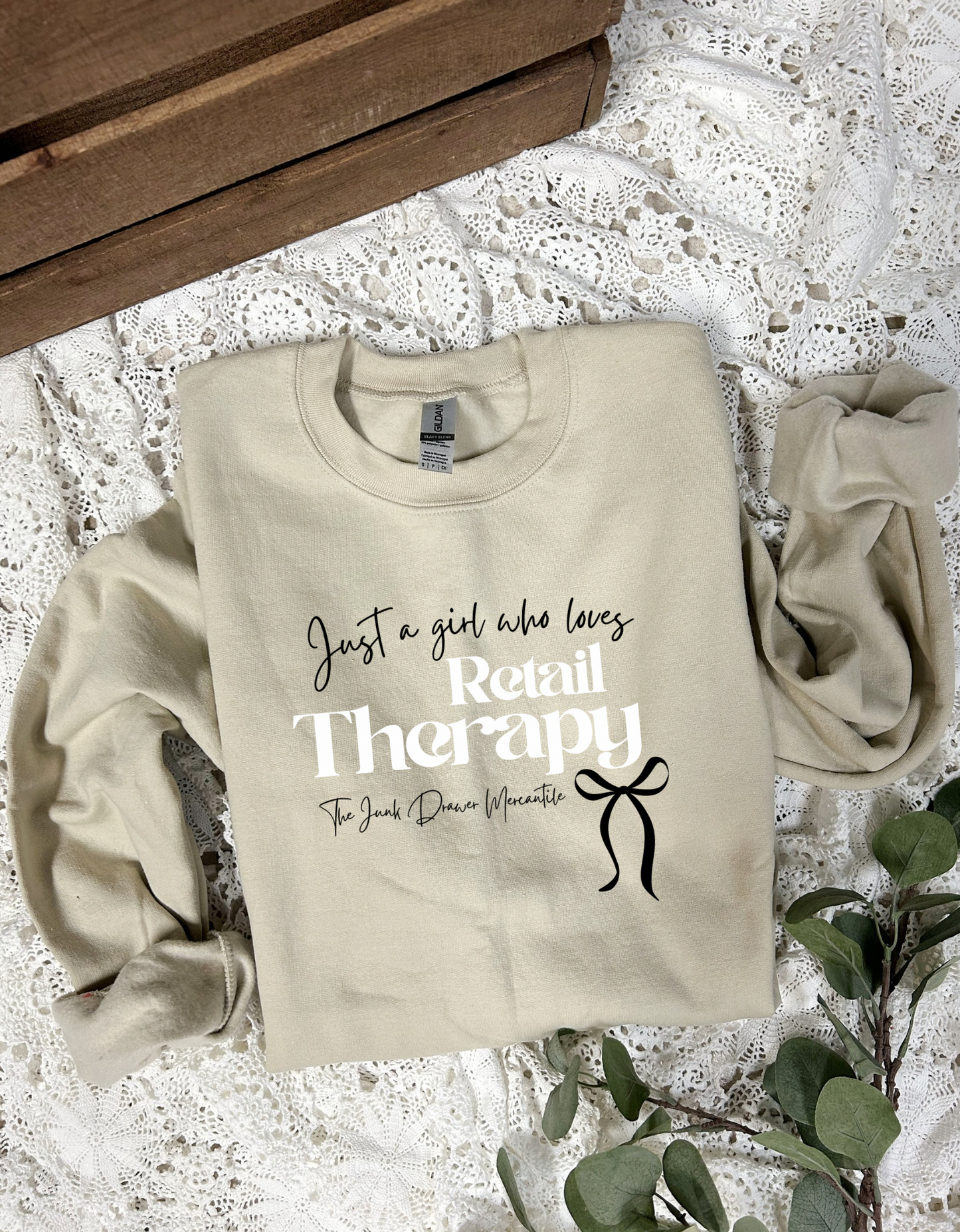 Retail Therapy Crewneck