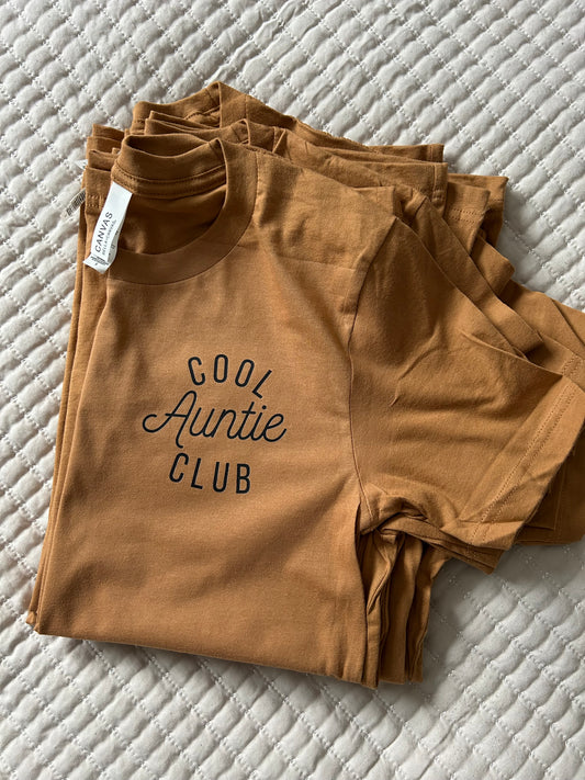 Cool Auntie Club Tshirt