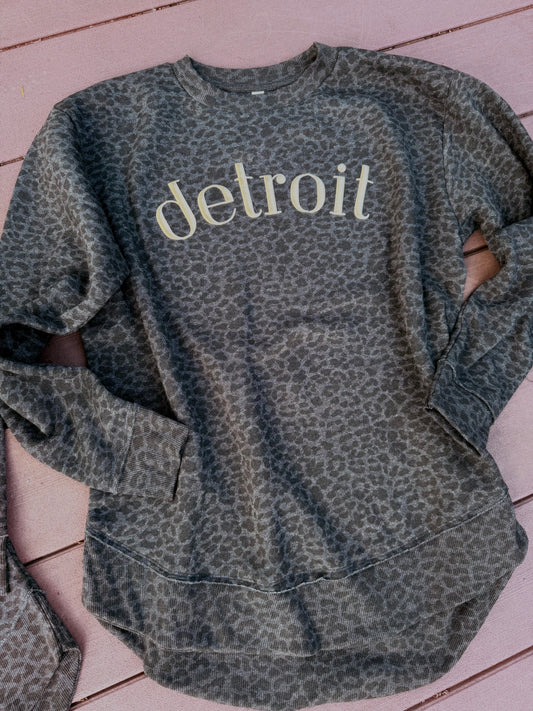 Leopard Metallic Detroit
