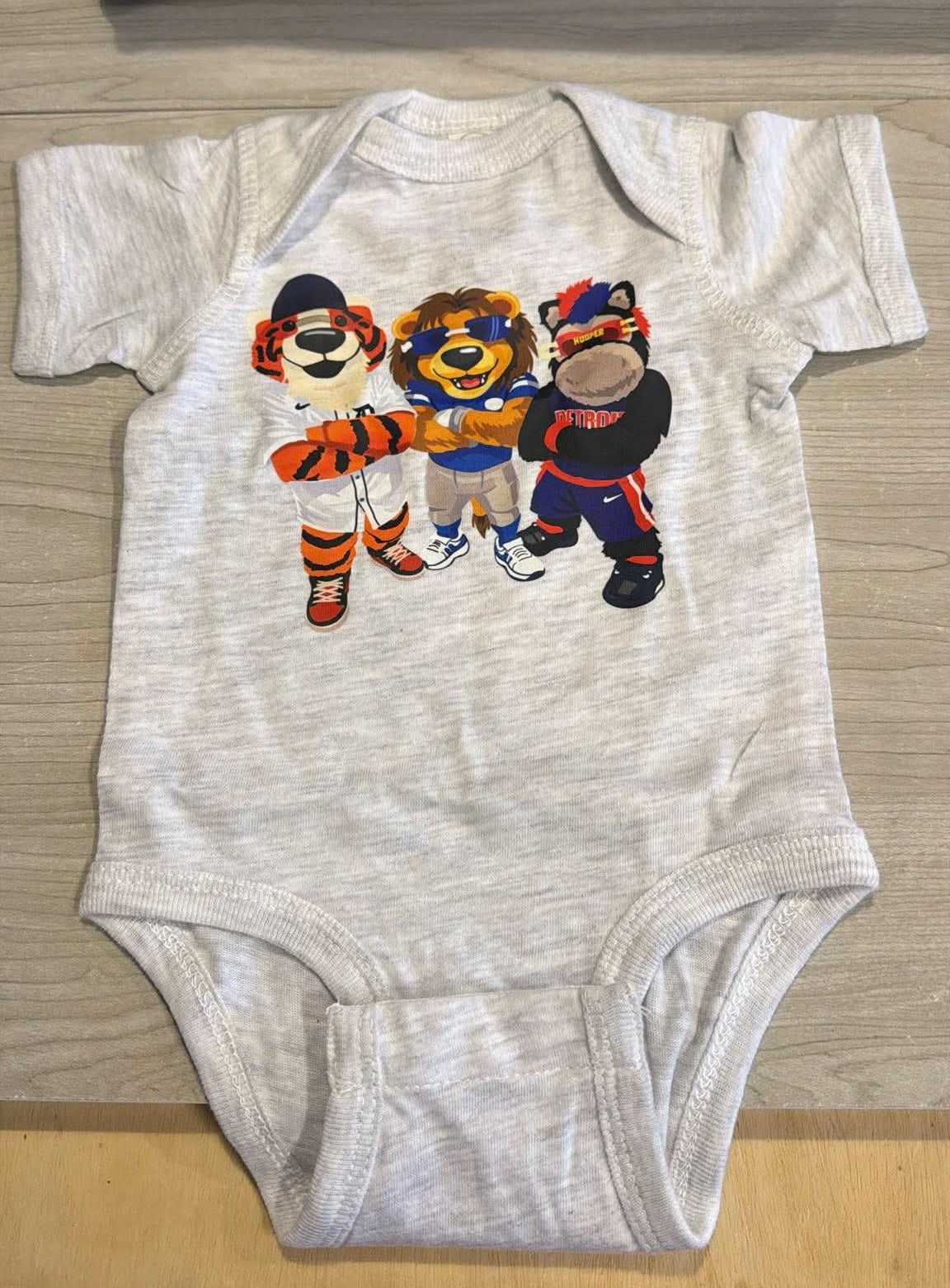 Detroit Teams Mascots