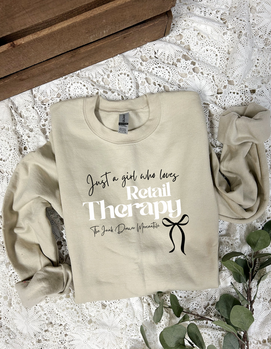 Retail Therapy Crewneck
