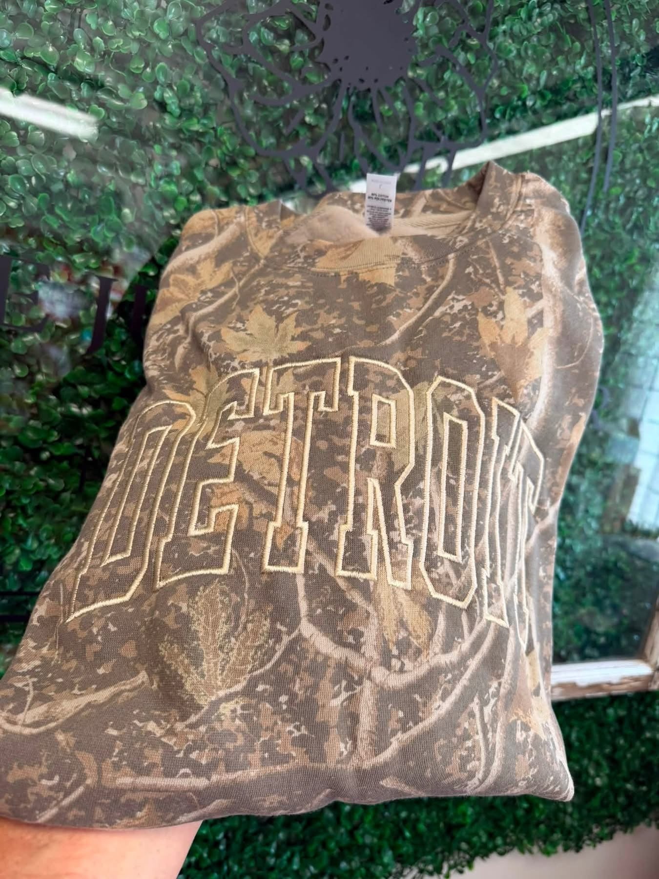 Cream Detroit Camo