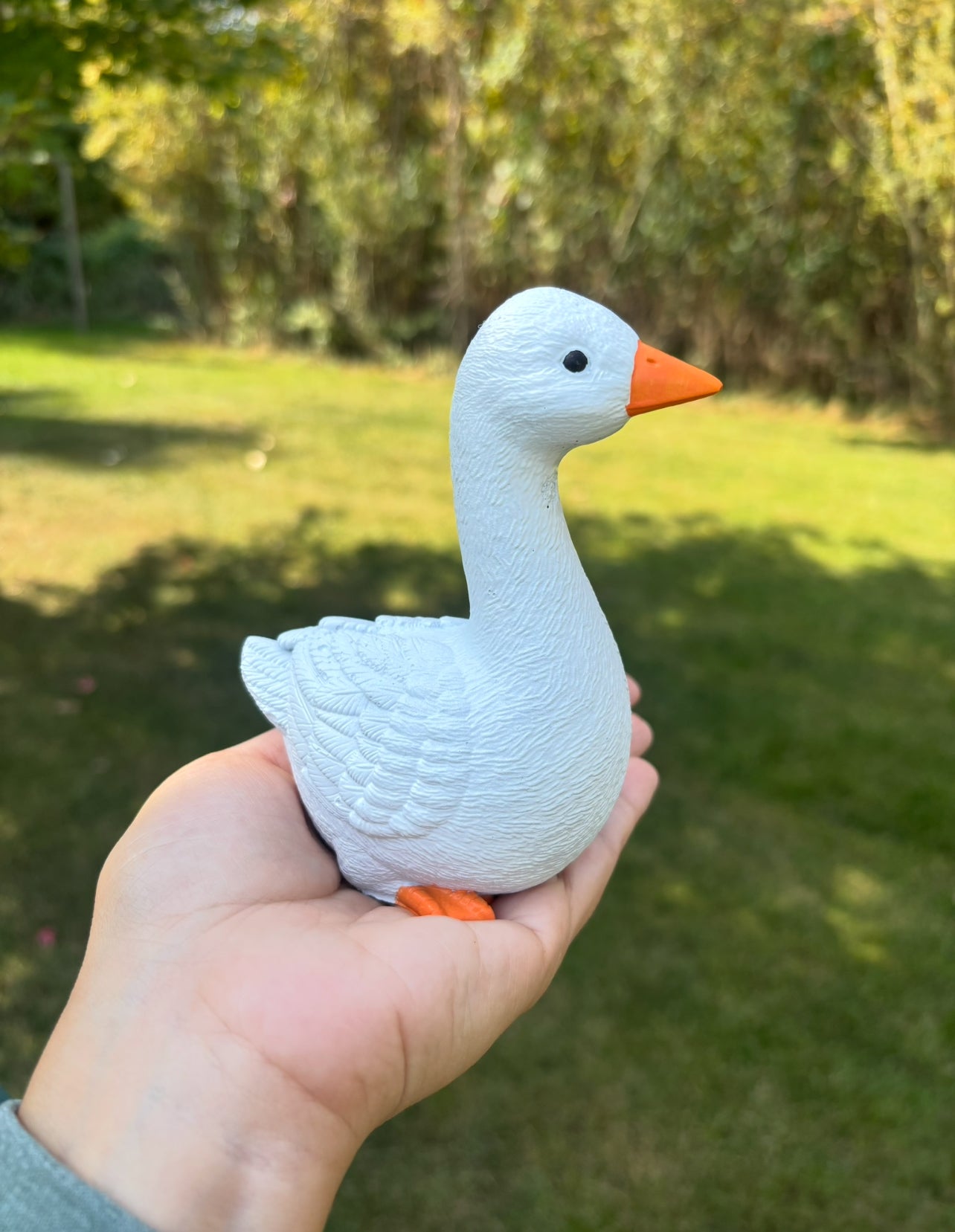 Mini Concrete Desktop Goose – TheJunkDrawerMercantile