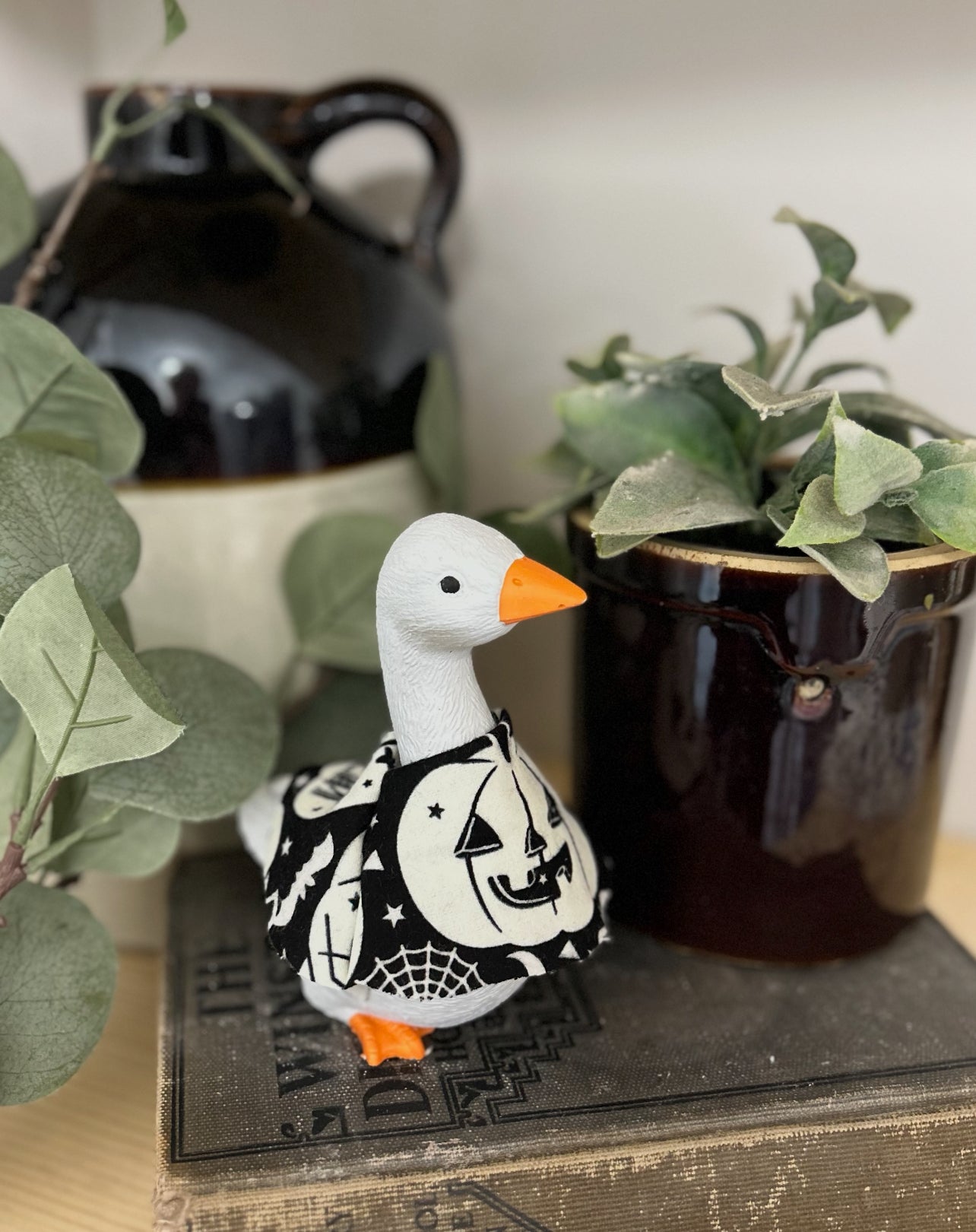 Mini Concrete Desktop Goose